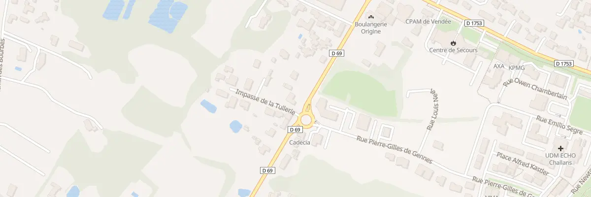 Plan du 98 Rue pauline de lezardière à Challans