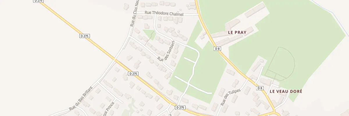 Plan du 23 Rue des Sorbiers à Saint-Guinoux