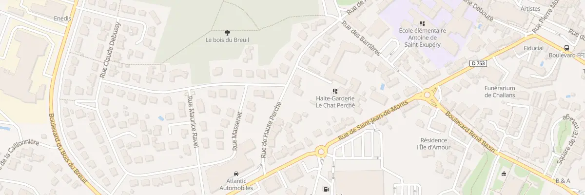 Plan du 31A Rue de haute perche à Challans