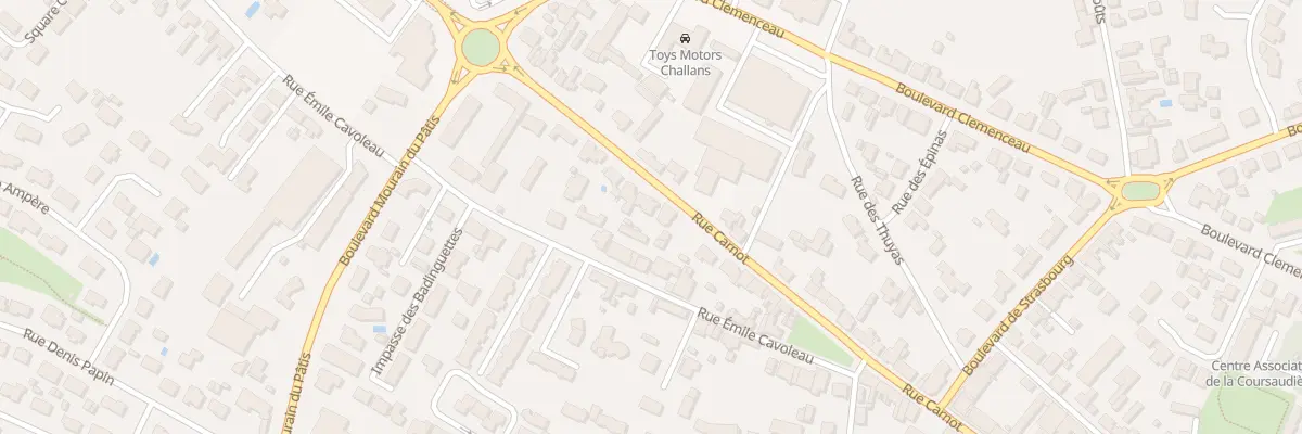 Plan du 115 Rue carnot à Challans