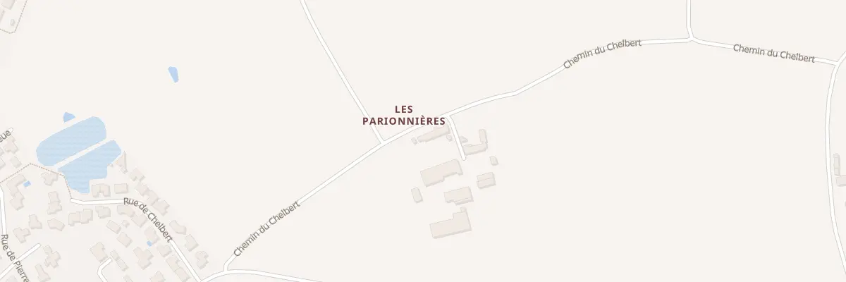 Plan du 101 Les Parionnieres au Fenouiller