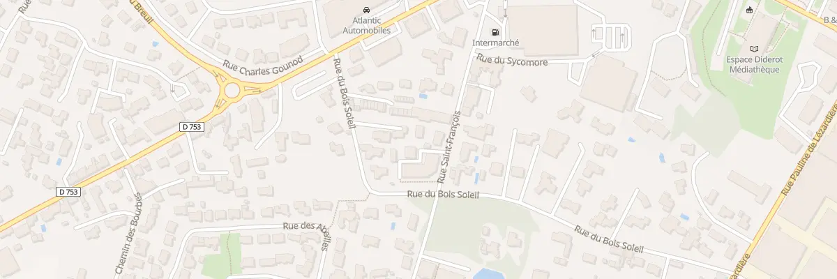 Plan du 8A Rue saint-françois à Challans