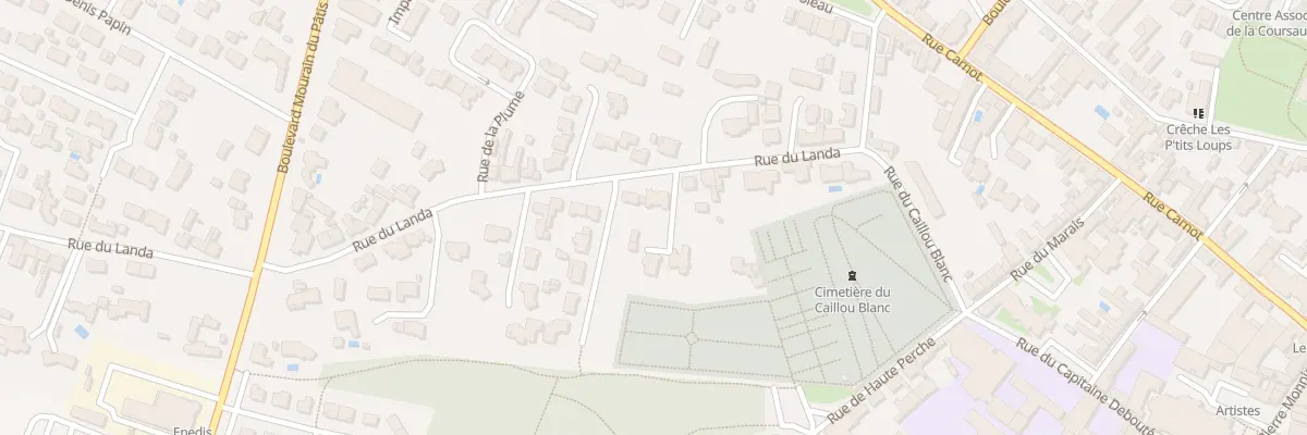 Plan du 15 Rue du landa à Challans