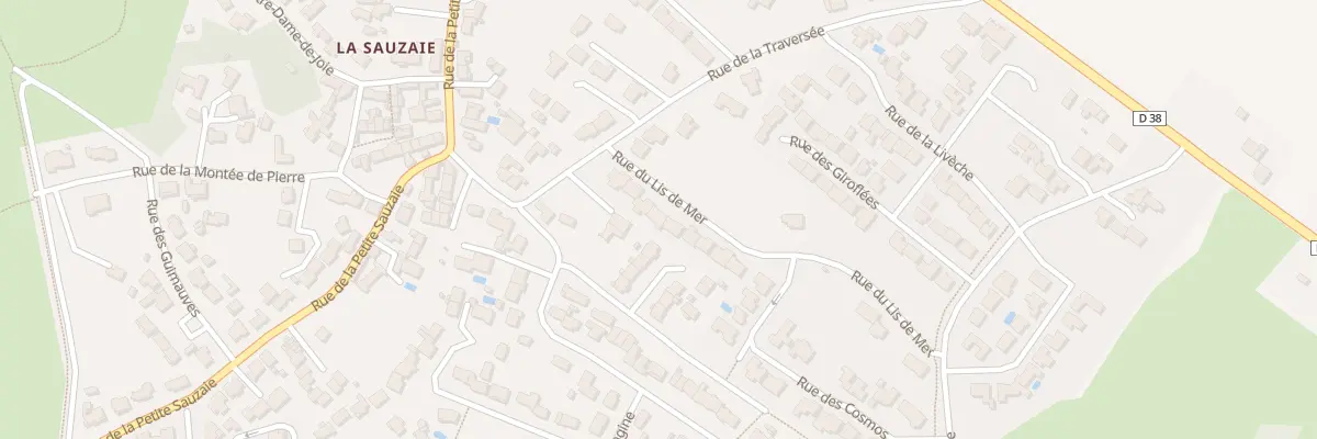 Plan du 8 Rue du lis de mer à Bretignolles-sur-Mer