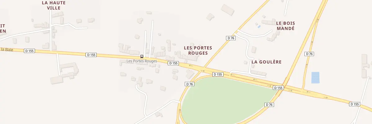 Plan du 53 Les Portes Rouges à Saint-Méloir-des-Ondes