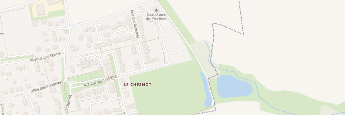 Plan du 4 Imp des Pinsons à Breteil