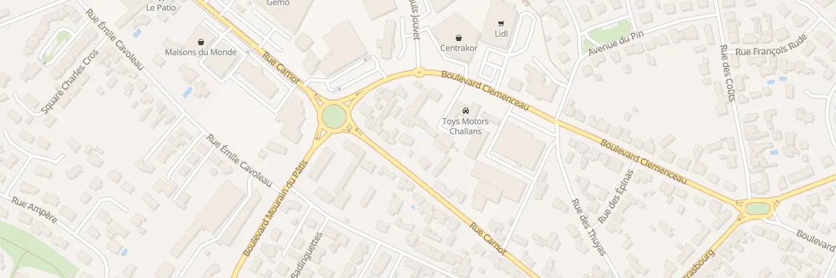 Plan du 114B Rue carnot à Challans