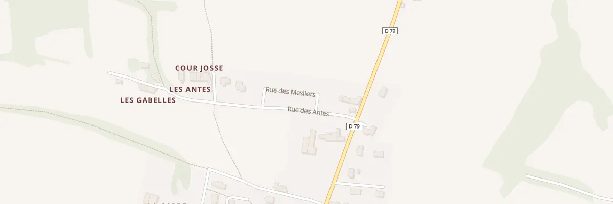 Plan du 1 Rue des Mesliers à Cardroc