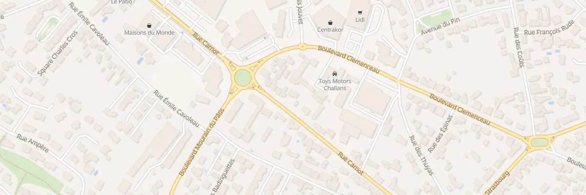Plan du 114 Rue carnot à Challans