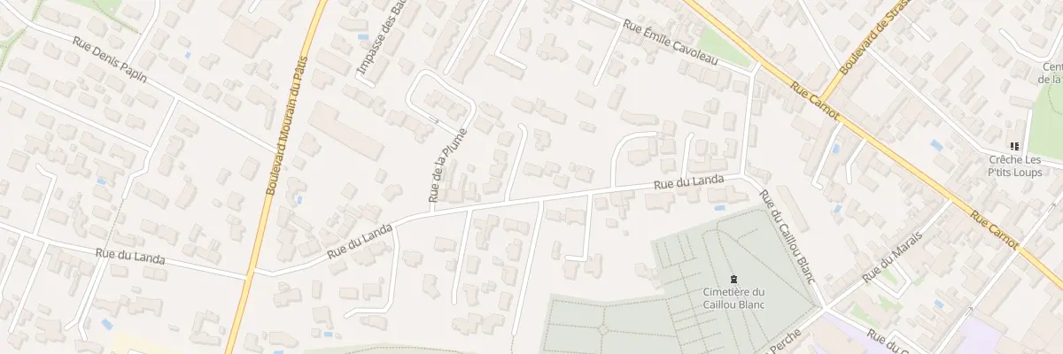 Plan du 18 Rue du landa à Challans