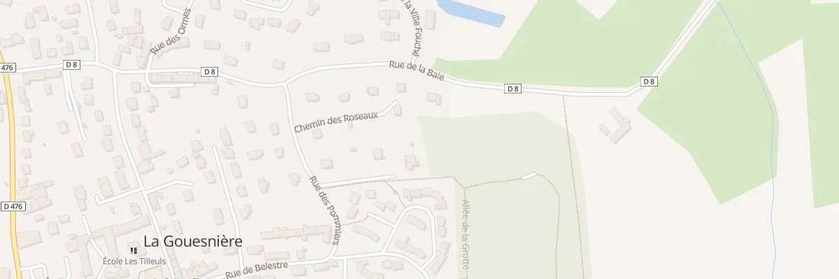 Plan du 2 Rue des Pommiers à La Gouesnière