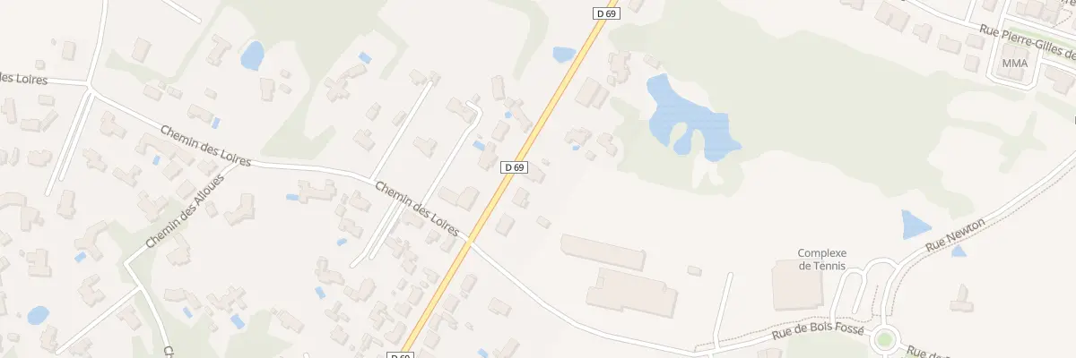 Plan du 123 Rue pauline de lezardière à Challans