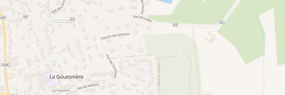 Plan du 2 Rue des Pommiers à La Gouesnière