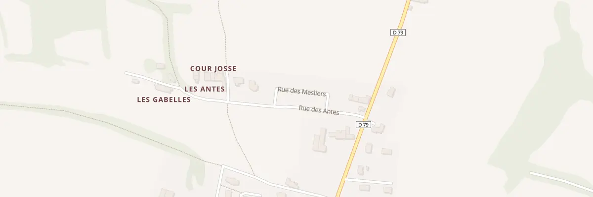 Plan du 5 Rue des Mesliers à Cardroc