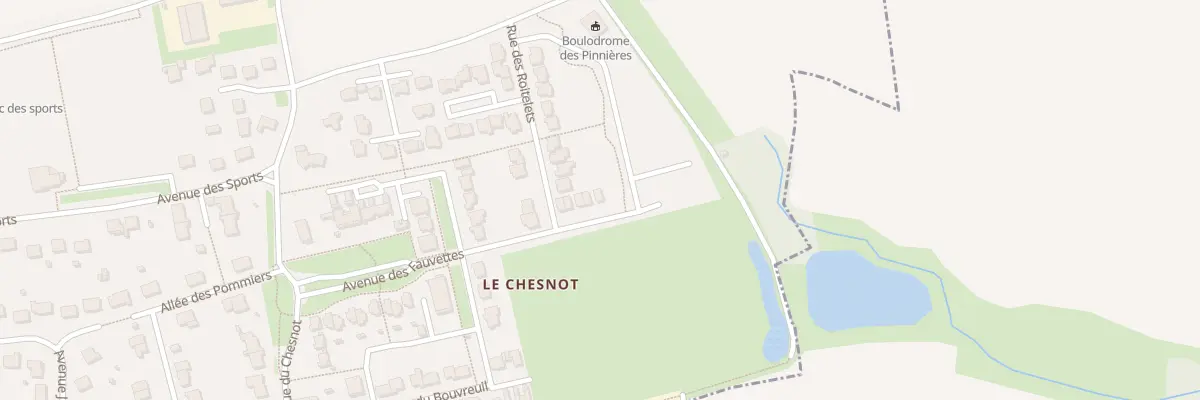 Plan du 11 Av des Fauvettes à Breteil