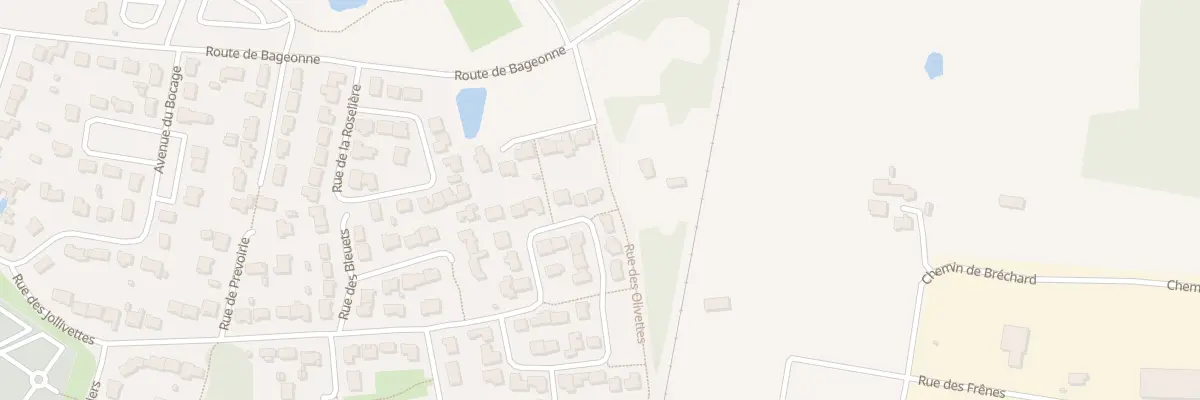 Plan du 28 Rue des genêts à Soullans