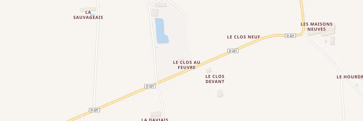 Plan du 16 Le Clos au Feuvre à La Chapelle-Chaussée