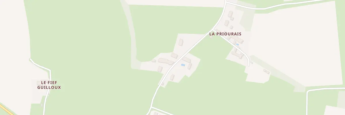 Plan du 5159 Le Priourais à Bouée