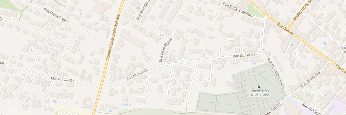 Plan du 24 Rue du landa à Challans