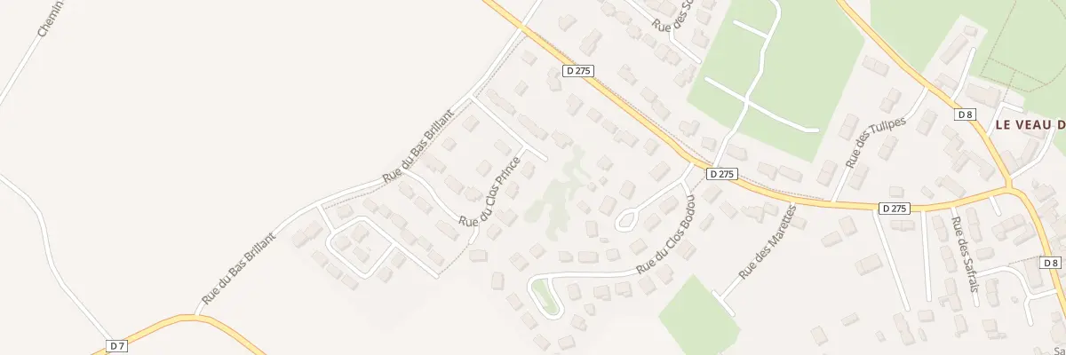 Plan du 16 Rue du Clos Prince à Saint-Guinoux