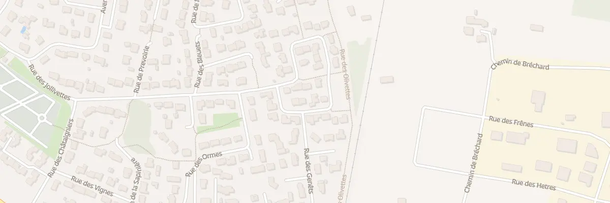 Plan du 11 Rue des genêts à Soullans