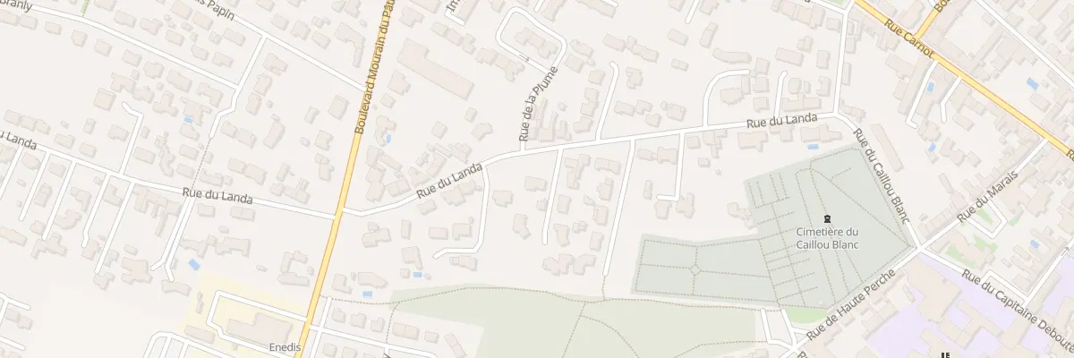 Plan du 27 Rue du landa à Challans
