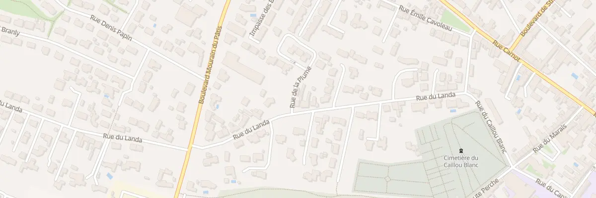 Plan du 28 Rue du landa à Challans