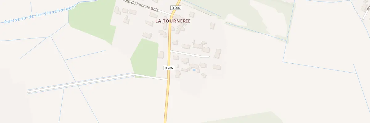 Plan du 3 Lot Com de la Tournerie à Vue