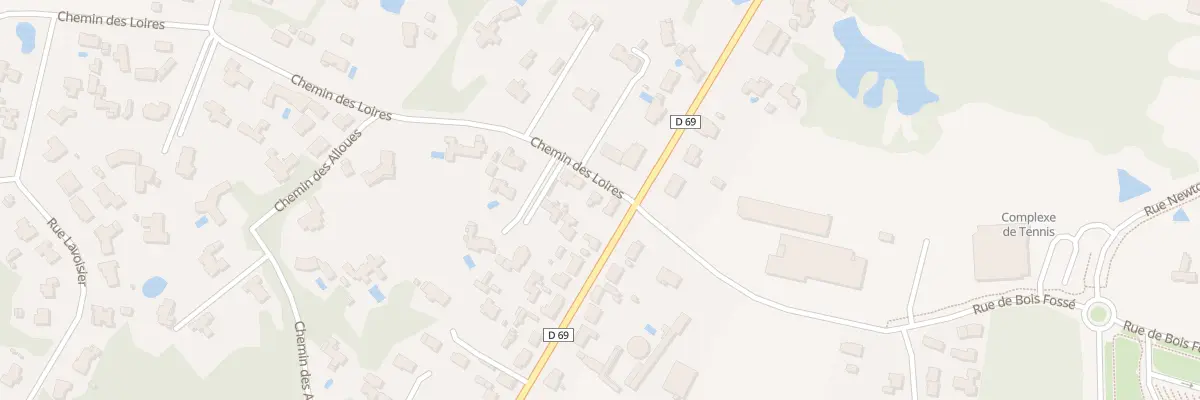 Plan du 2 Rte de Soullans à Challans