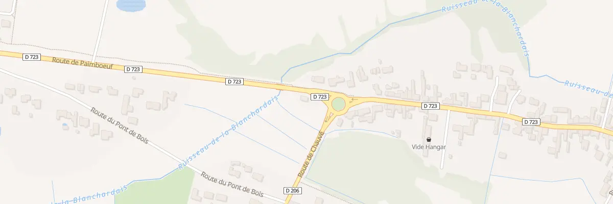 Plan du 93 Rte de Paimboeuf à Vue