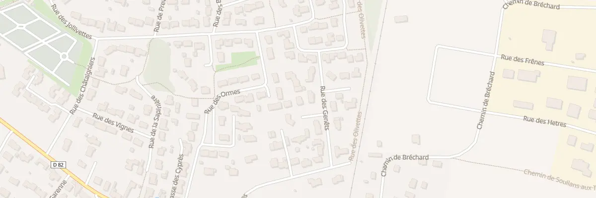 Plan du 5B Rue des genêts à Soullans