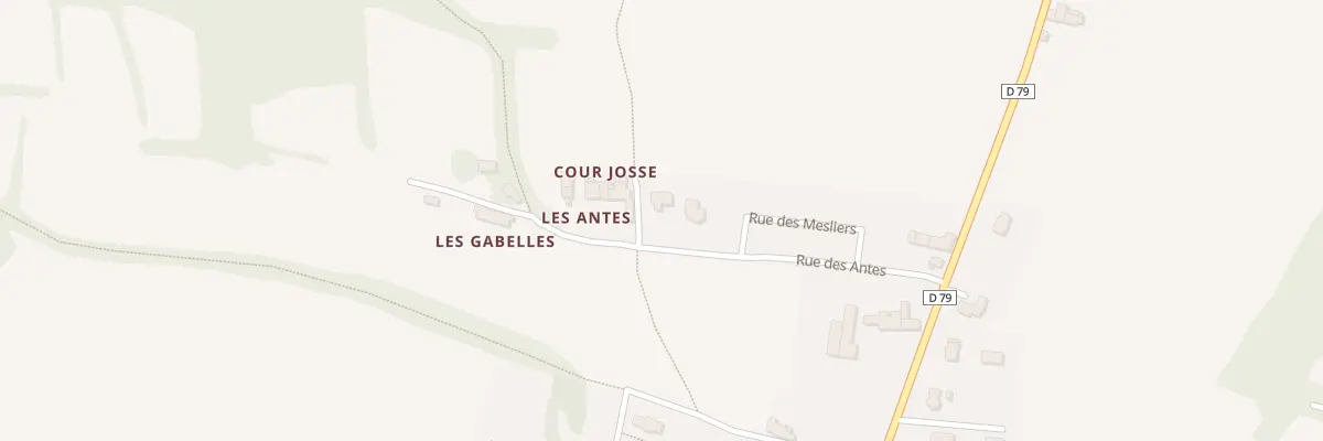 Plan du 10 Rue des Antes à Cardroc