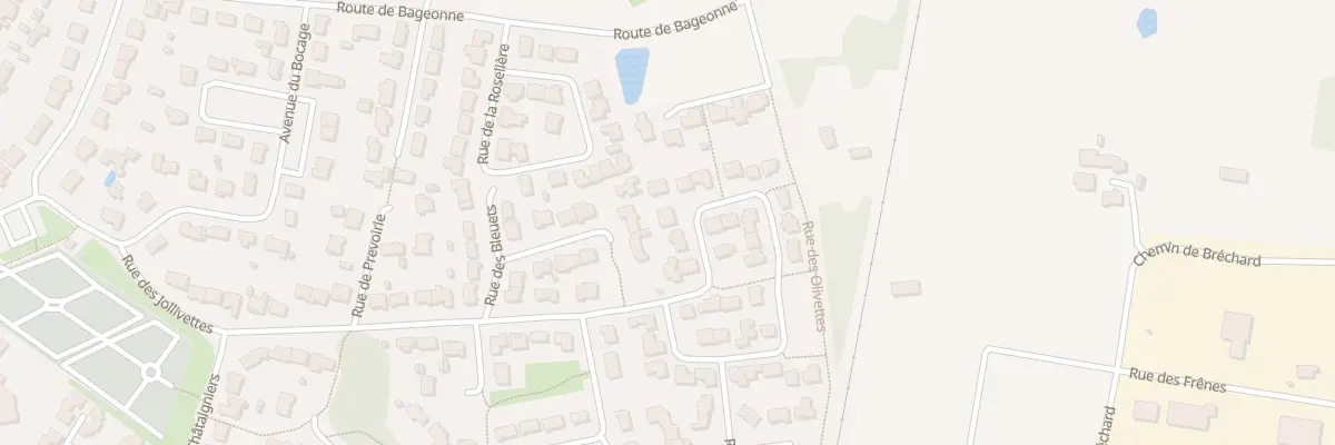 Plan du 40 Rue des genêts à Soullans