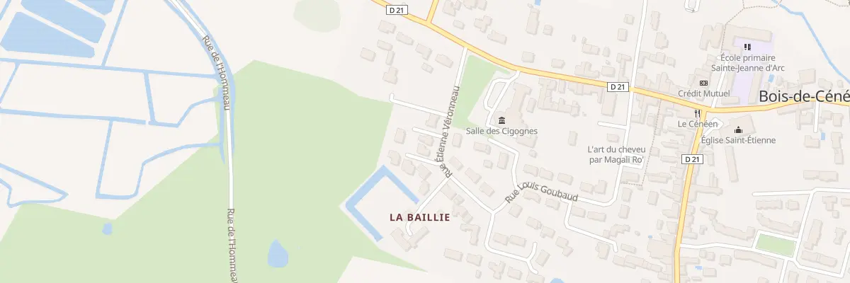 Plan du 2B Rue étienne veronneau à Bois-de-Céné