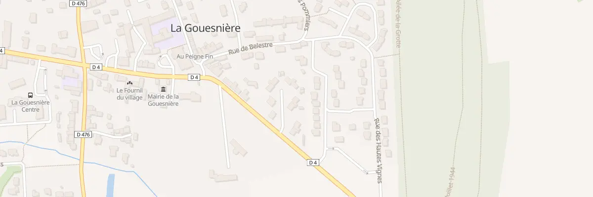 Plan du 7 Rue des Digitales à La Gouesnière