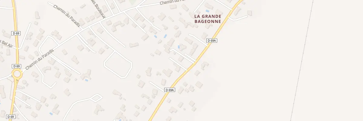 Plan du 73 Rte de Massotte à Soullans