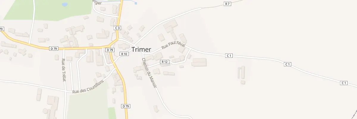 Plan du 5055 Le Bourg à Trimer