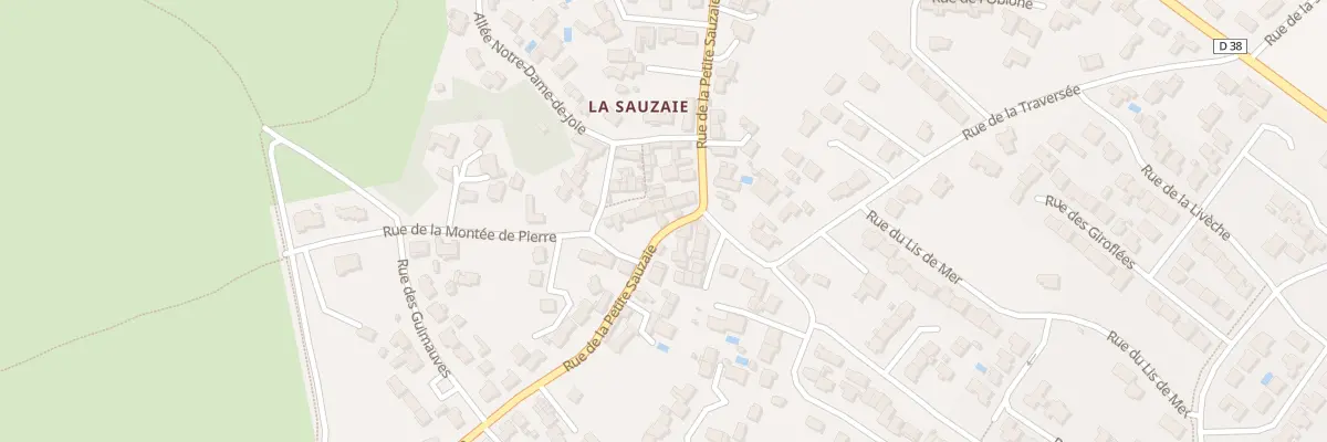 Plan du 55 Rue de la Pte Sauzaie à Bretignolles-sur-Mer