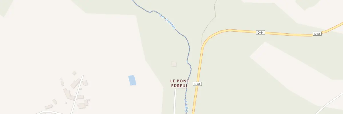 Plan du 5212 Le Pont Edre à Baulon