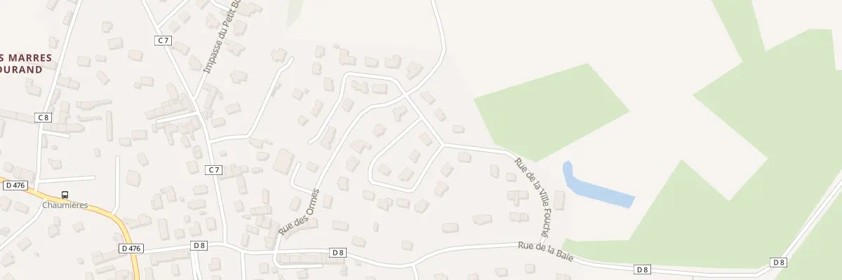 Plan du 9000 Rue de la Baie à La Gouesnière