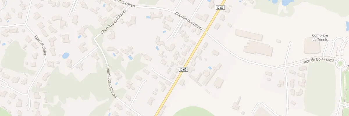 Plan du 10B Rte de Soullans à Challans
