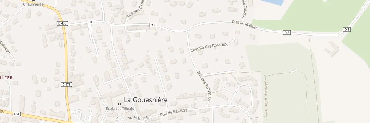 Plan du 7 Rue des Pommiers à La Gouesnière