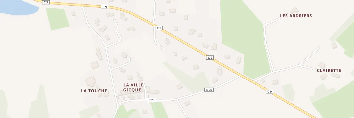 Plan du 9022 Le Grand Rocher à Mesnil-Roc’h