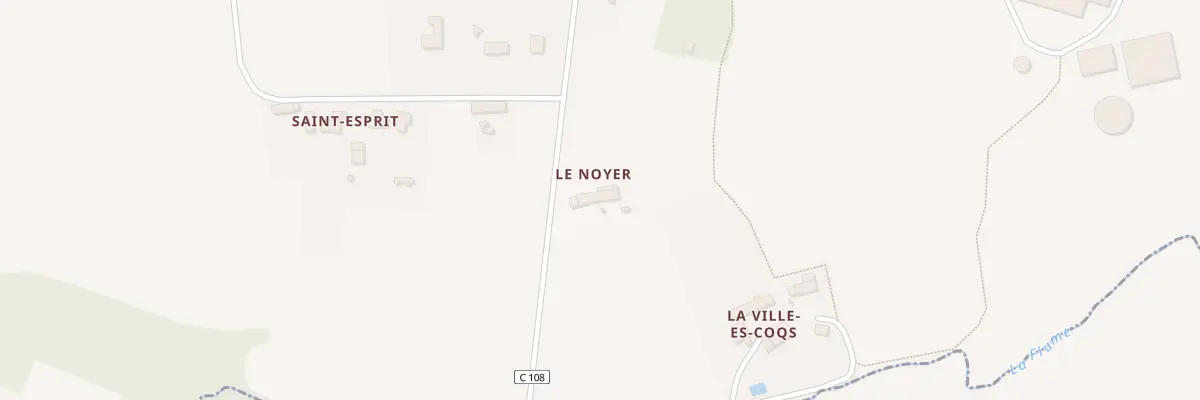 Plan du 5142 Le Noyer à Cardroc