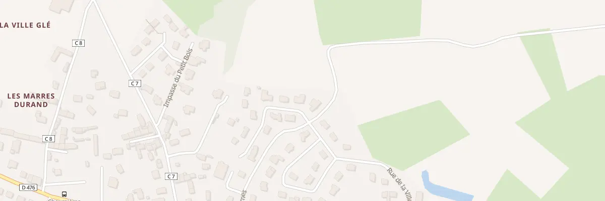 Plan du 12 Rue de la Ville Fouche à La Gouesnière