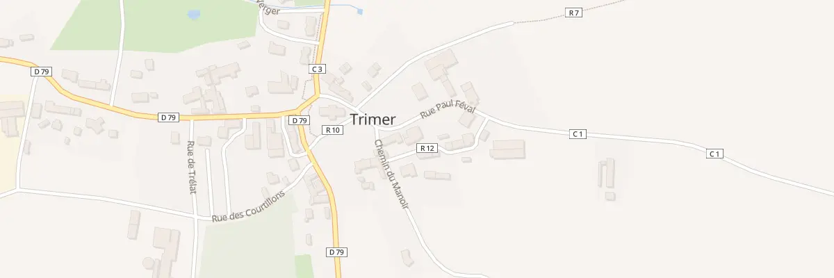 Plan du 1 Rue de l’Herminette à Trimer