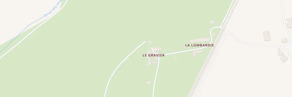 Plan du 9 Le Gravier à Massérac