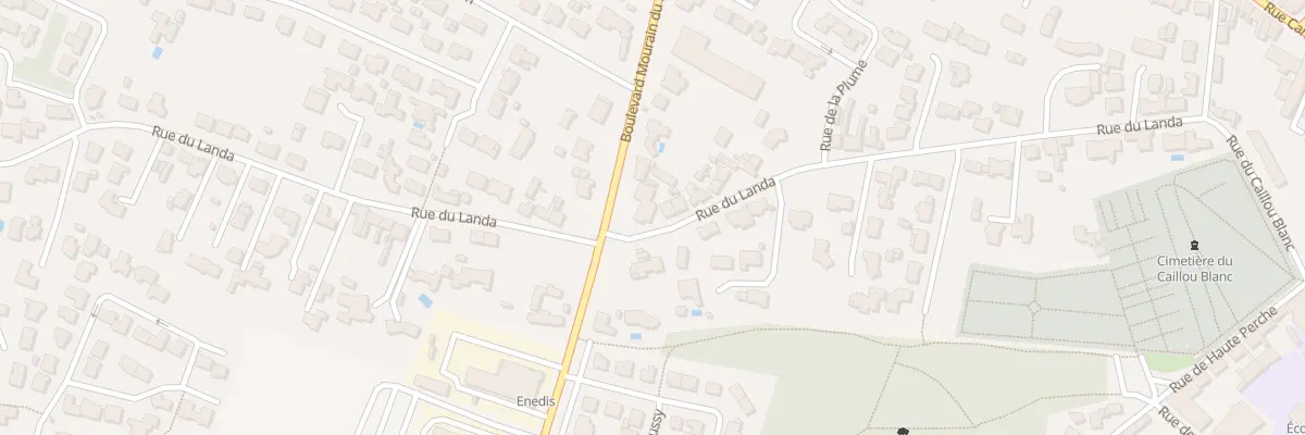Plan du 42 Rue du landa à Challans