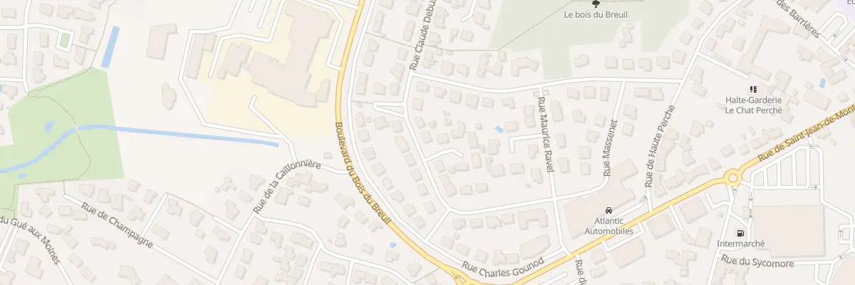 Plan du 17 Rue claude debussy à Challans