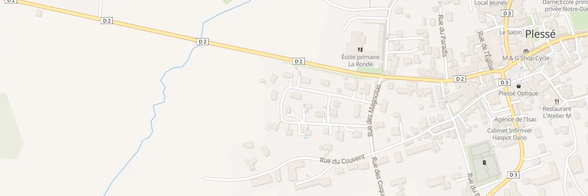 Plan du 1 Rue de la Prairie de la Haie à Plessé